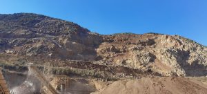 Zone de stockage agrégats — Carrière Kherrouba Boumerdes