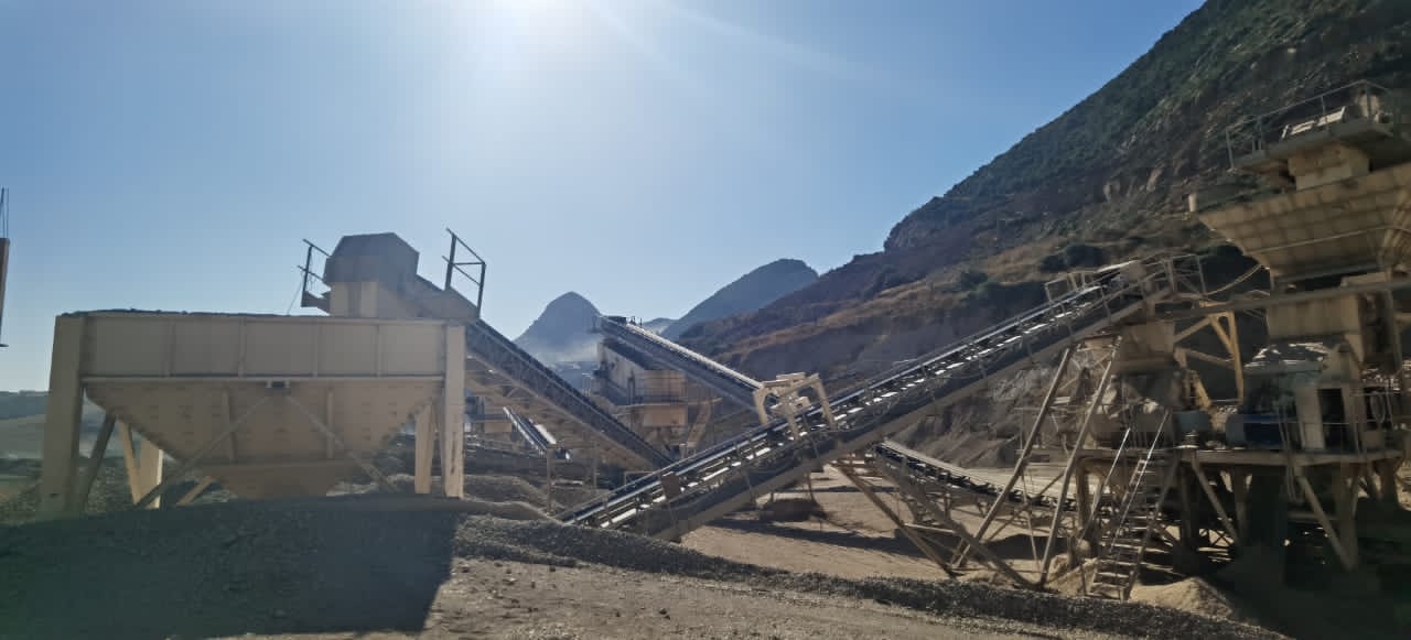 Production d'agrégats calcaires — Kherrouba Boumerdes