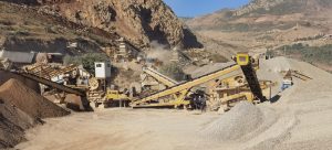 Carrière Kherrouba Boumerdes — extraction en cours